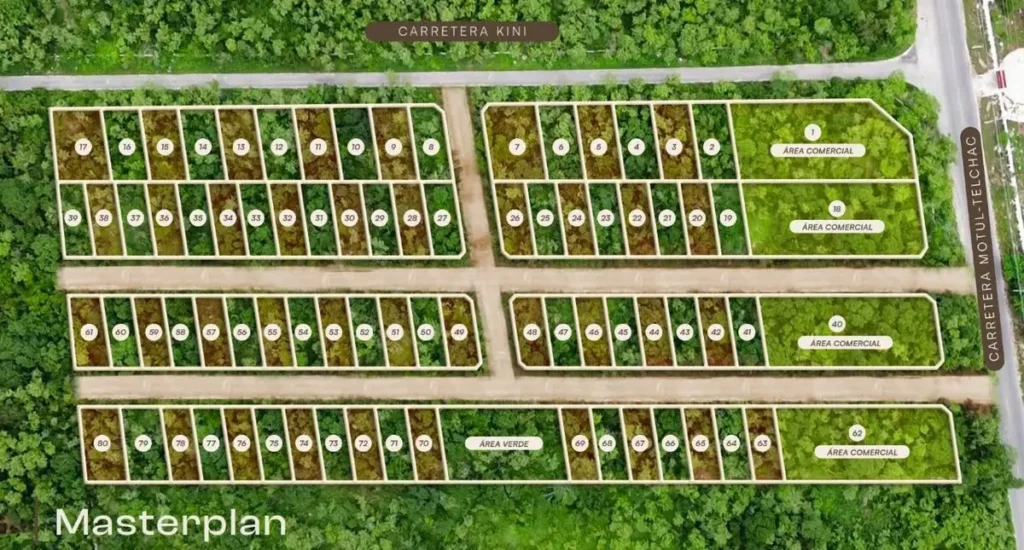 terrenos-economicos-motul-masterplan