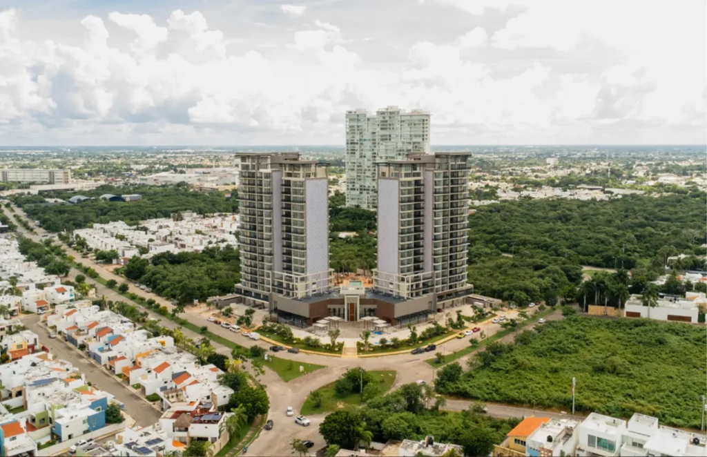 Departamentos en Altabrisa, torres de Arthouse Mérida al norte de la ciudad